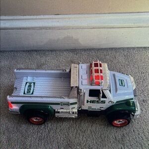 Green and White Toy Truck